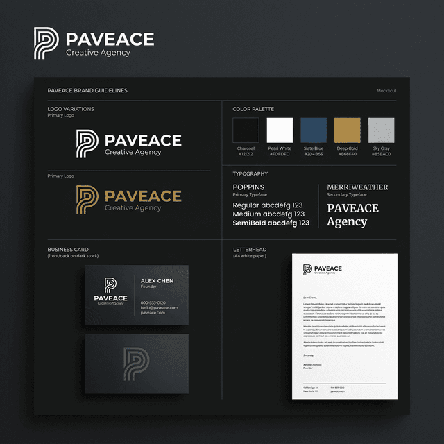 Paveace Brand Identity